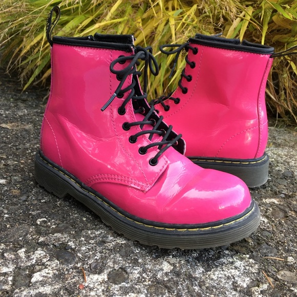 junior patent dr martens